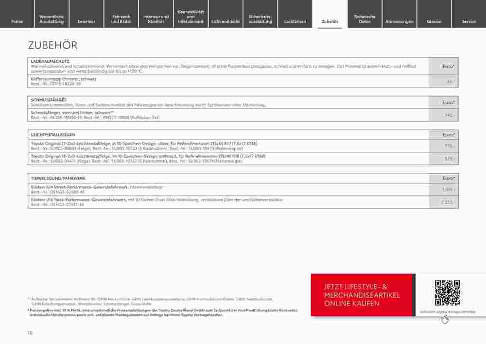 Toyota Prospekt (ab 29.12.2023) zum Blättern - Seite 10