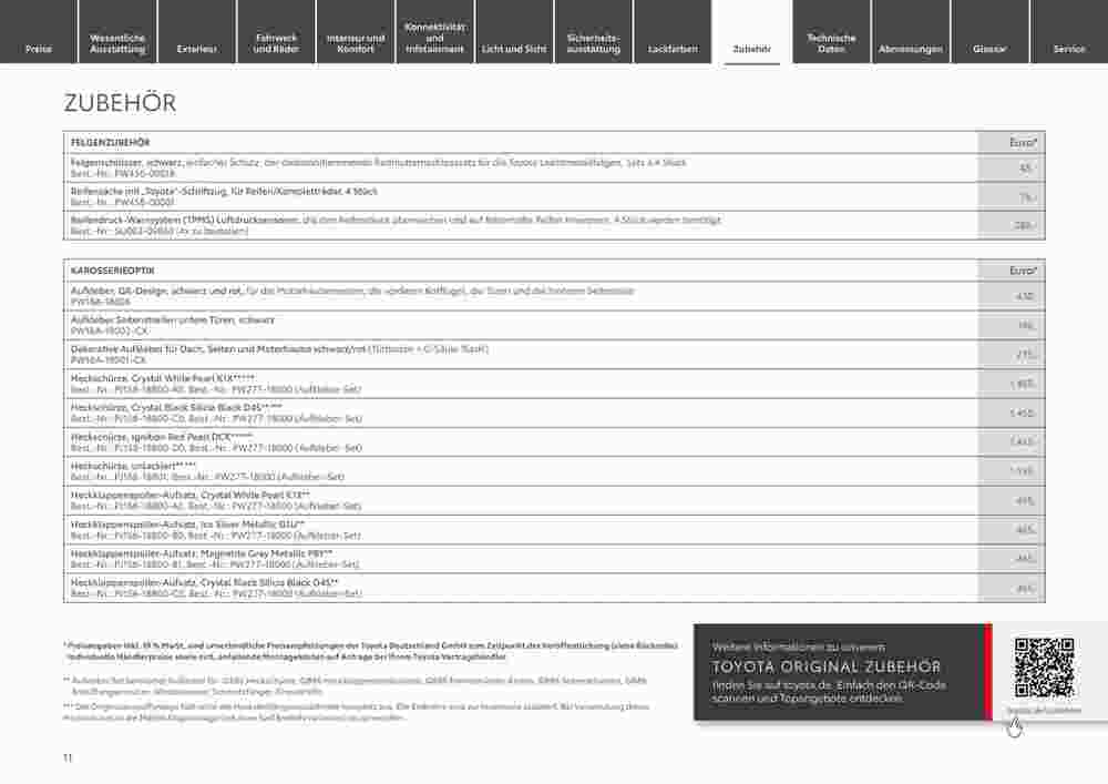 Toyota Prospekt (ab 29.12.2023) zum Blättern - Seite 11