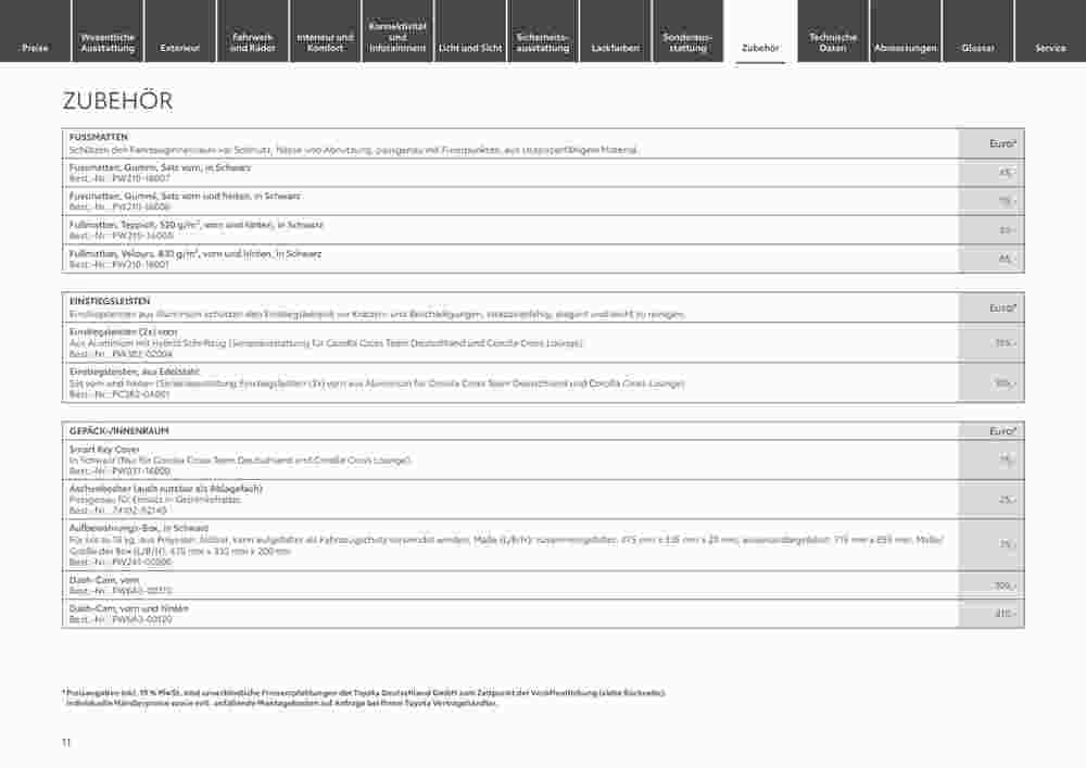 Toyota Prospekt (ab 29.12.2023) zum Blättern - Seite 11