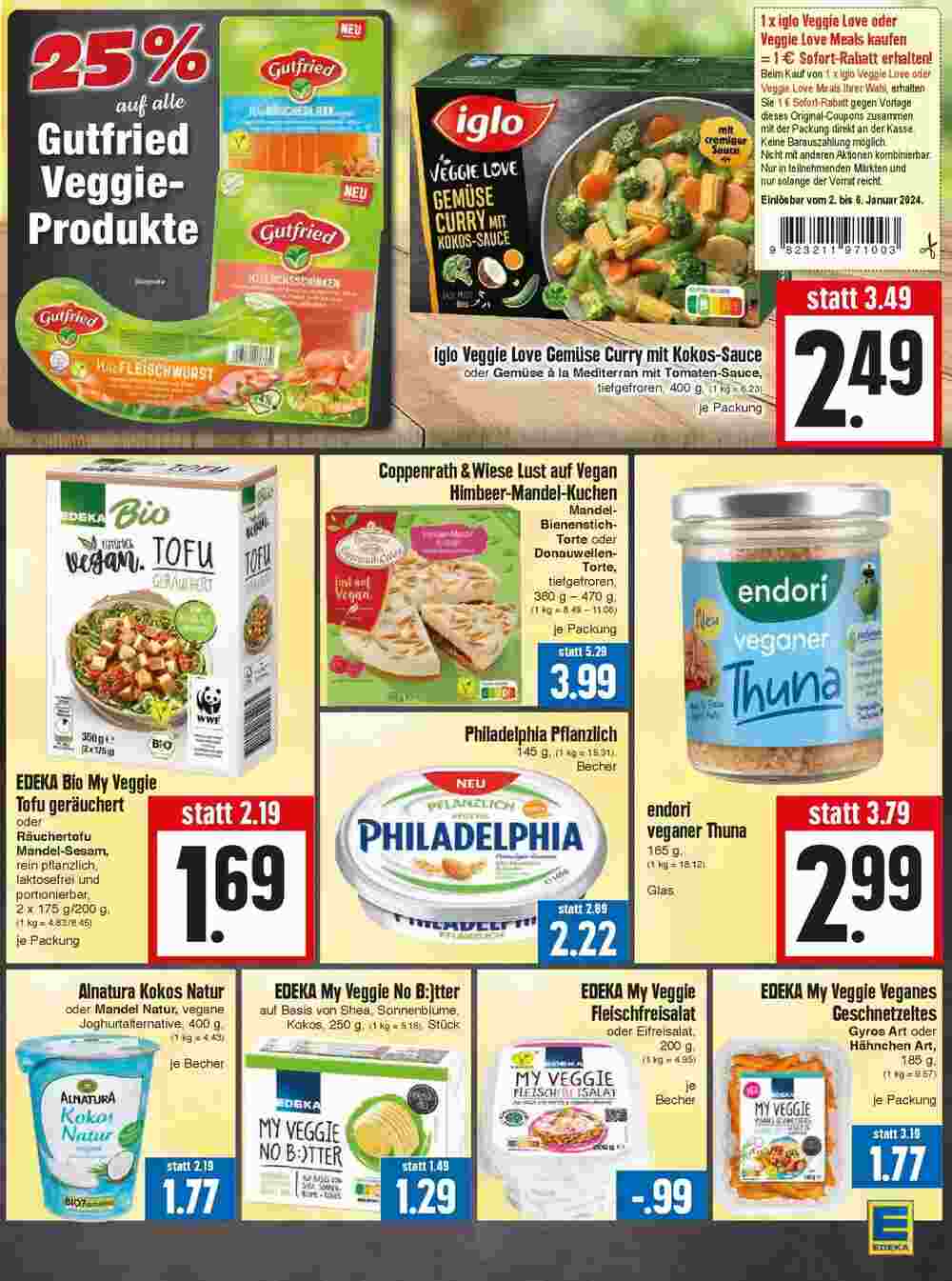 EDEKA Hahner Prospekt (ab 30.12.2023) zum Blättern - Seite 13