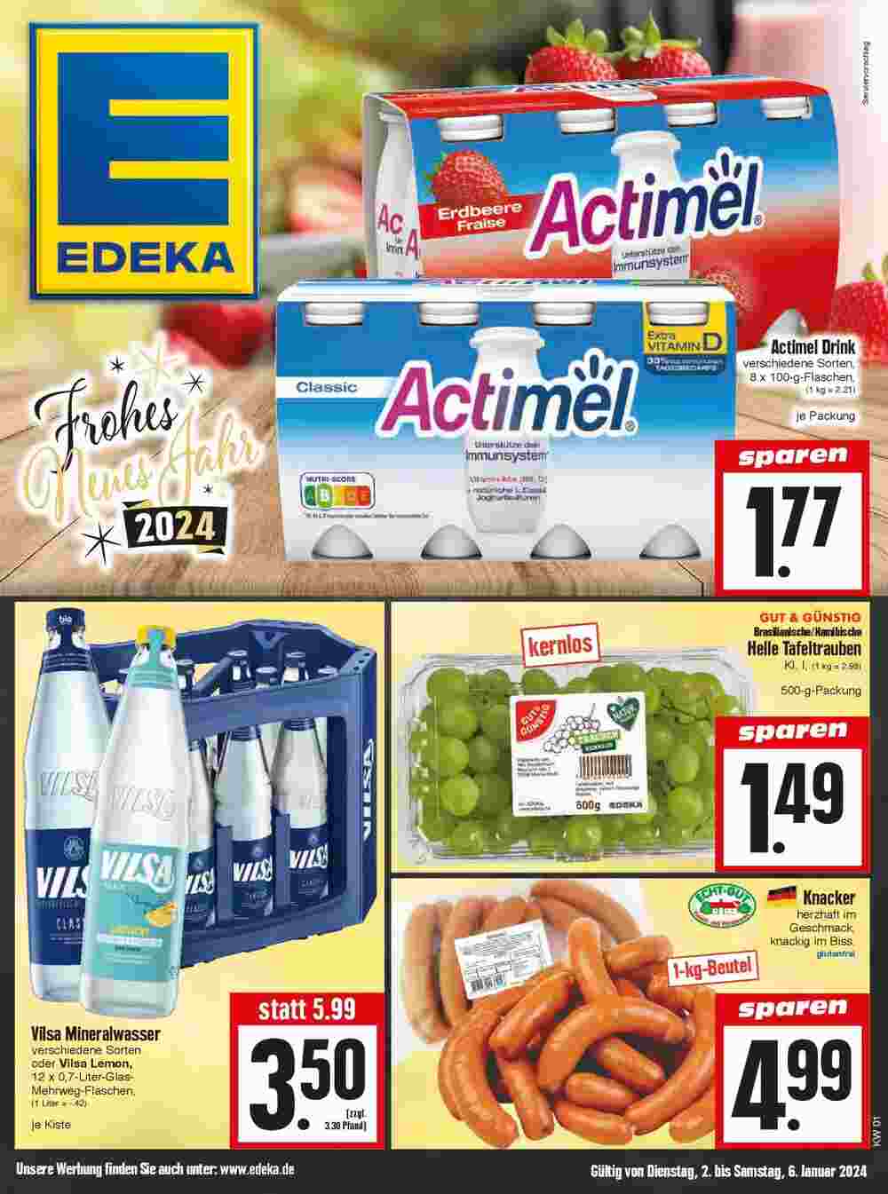 EDEKA Hahner Prospekt (ab 30.12.2023) zum Blättern - Seite 3