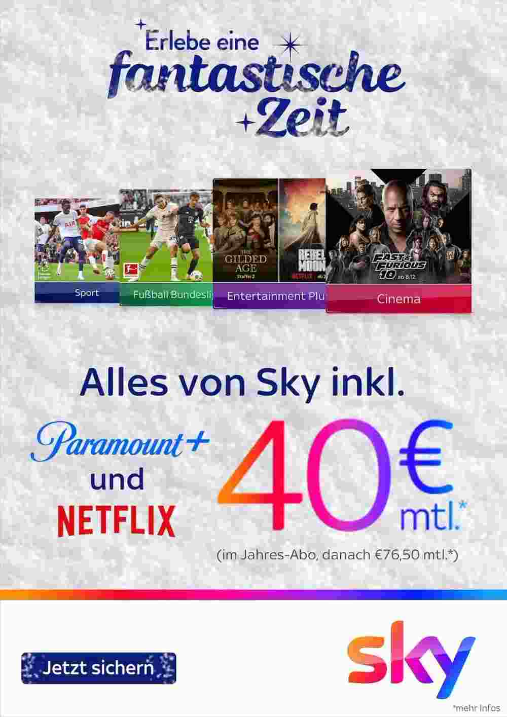 Sky Prospekt (ab 31.12.2023) zum Blättern - Seite 1