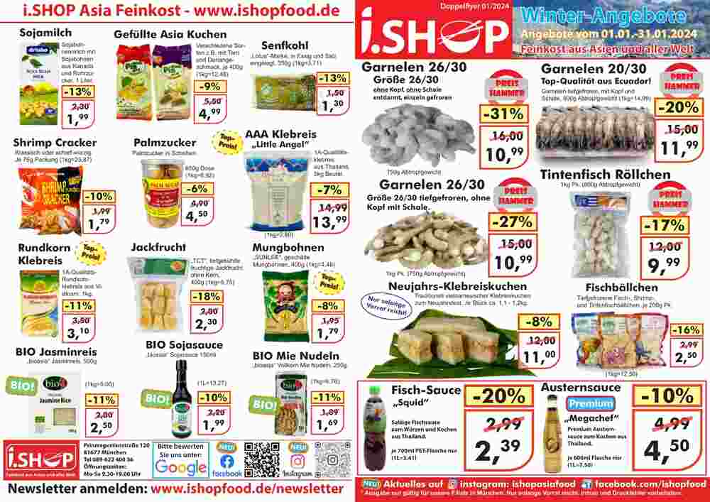 i.shop Prospekt (ab 01.01.2024) zum Blättern - Seite 1