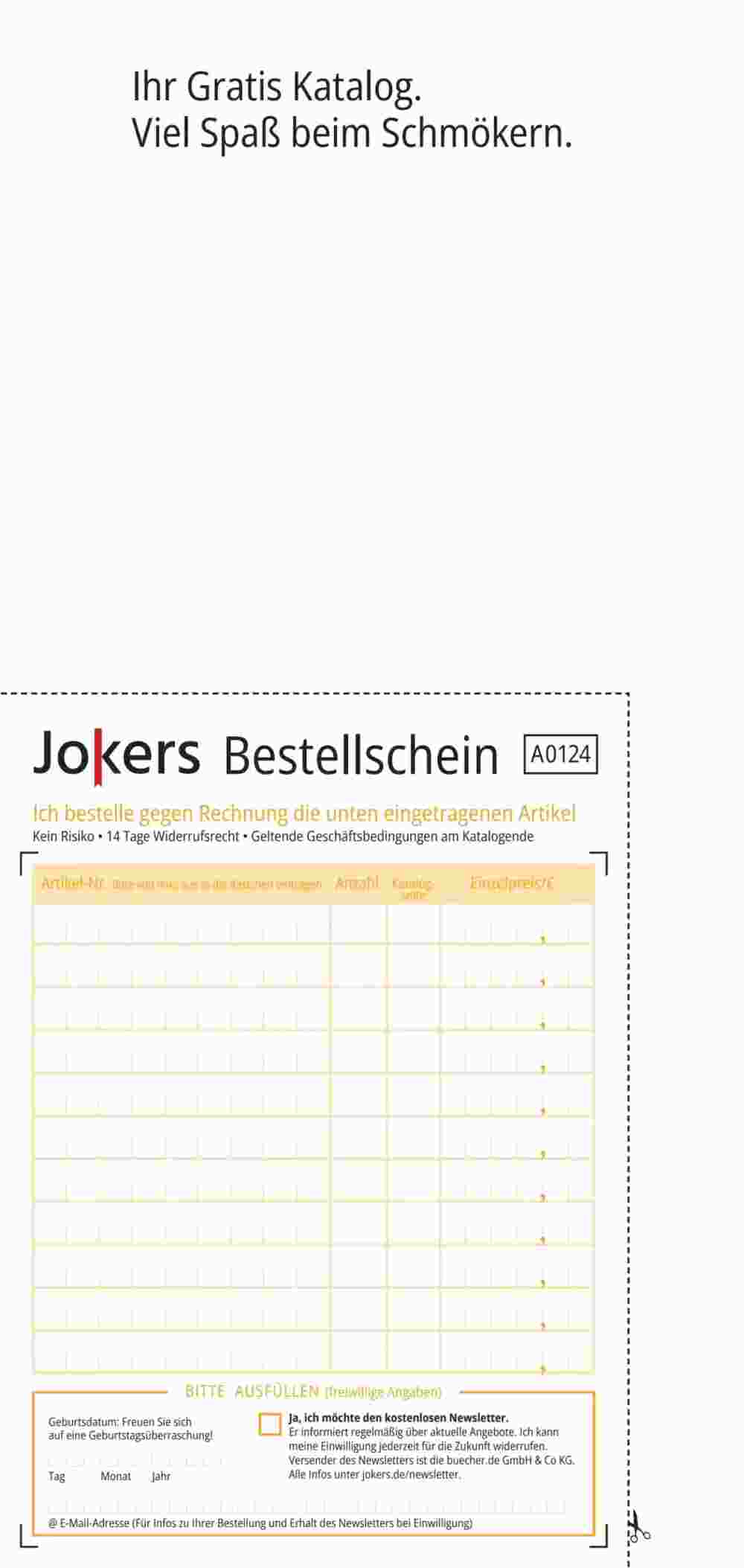 Jokers Prospekt (ab 01.01.2024) zum Blättern - Seite 60