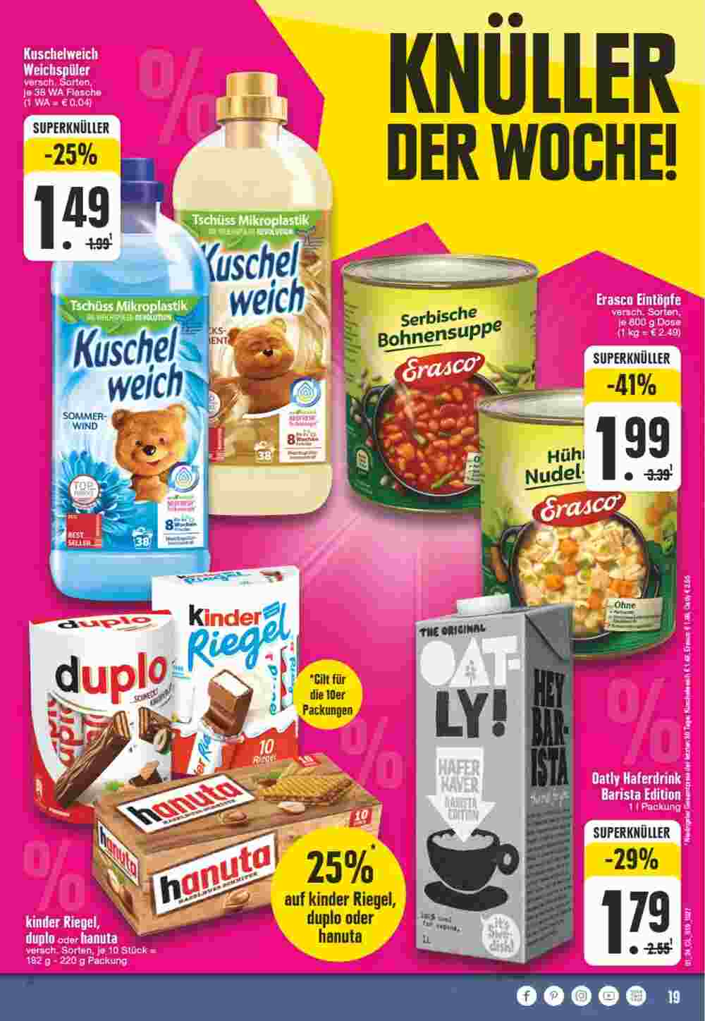 EDEKA Jung Prospekt (ab 01.01.2024) zum Blättern - Seite 19