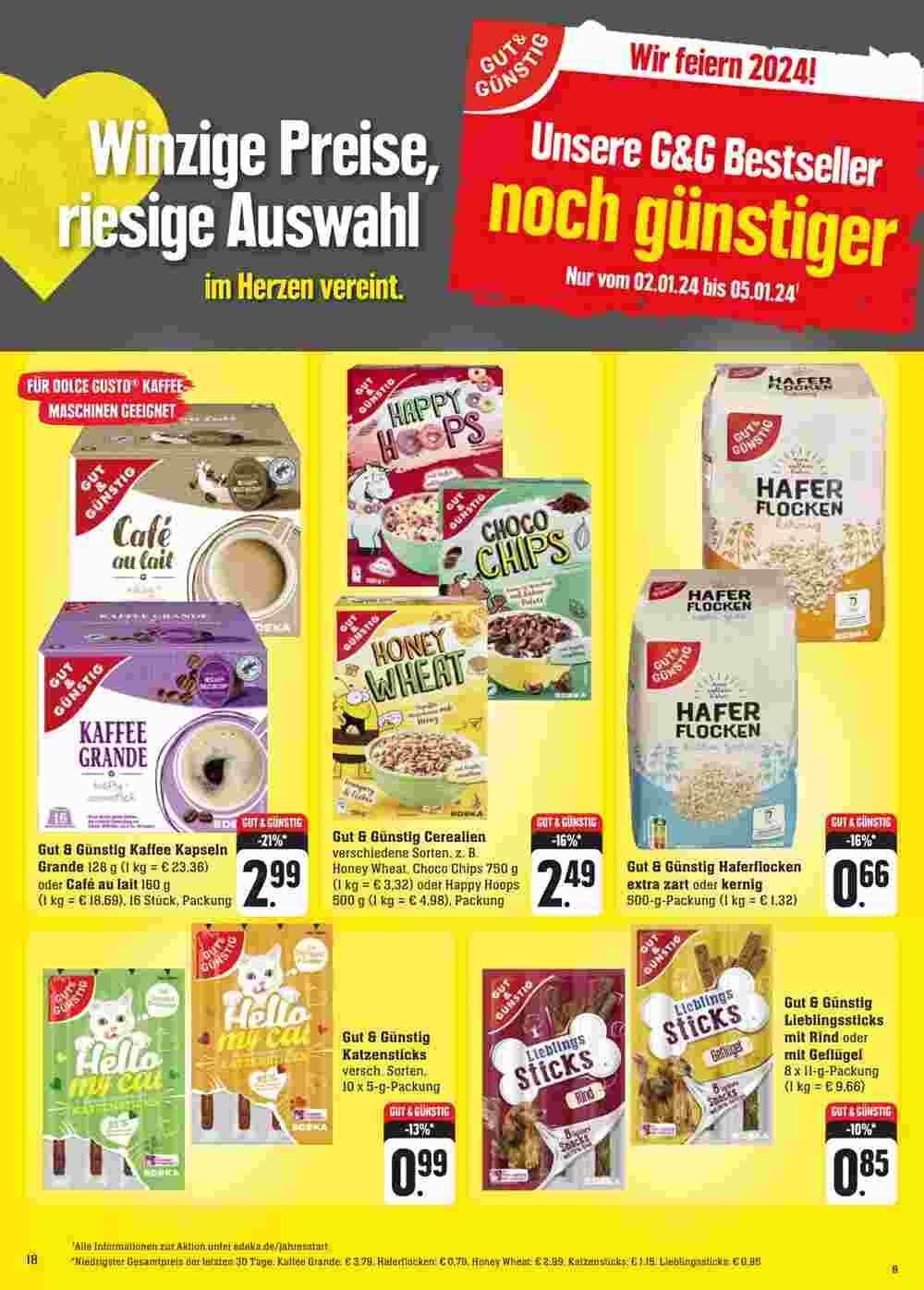 Edeka Neukauf Prospekt (ab 02.01.2024) zum Blättern - Seite 20