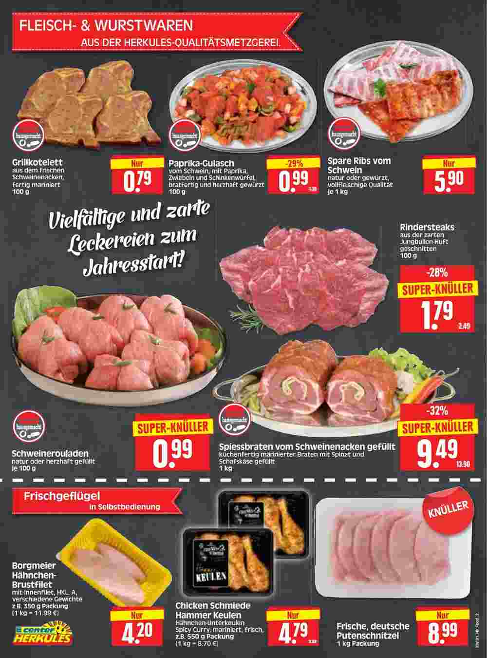 Edeka Herkules Prospekt (ab 02.01.2024) zum Blättern - Seite 2