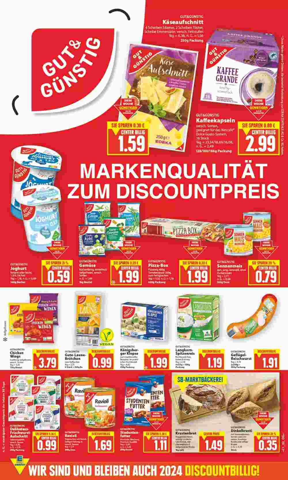 Edeka Center Prospekt (ab 05.01.2024) zum Blättern - Seite 2