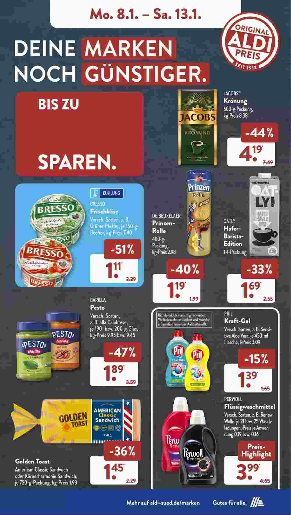 Aldi Süd Prospekt (ab 08.01.2024) zum Blättern - Seite 5