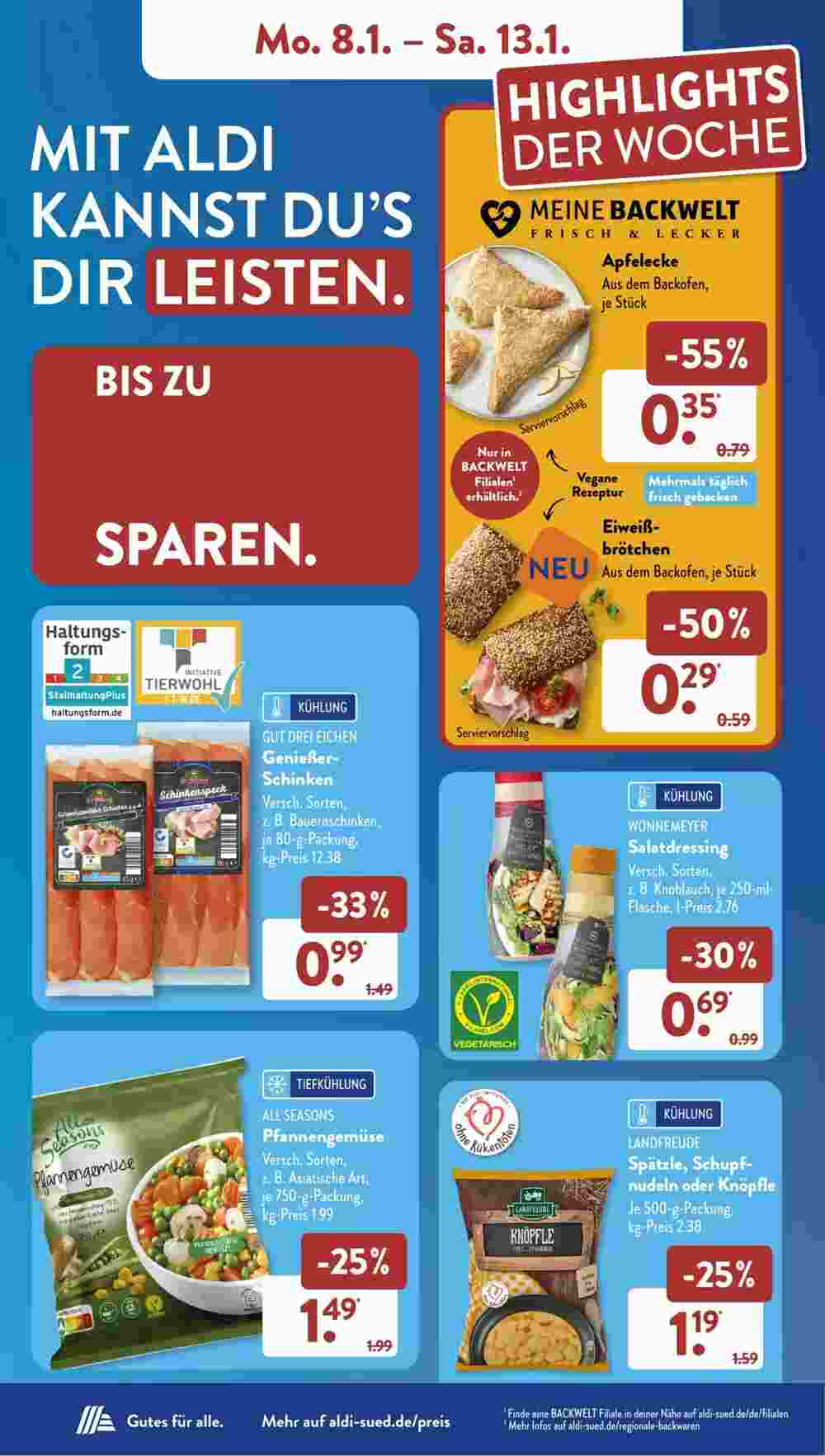 Aldi Süd Prospekt (ab 08.01.2024) zum Blättern - Seite 6