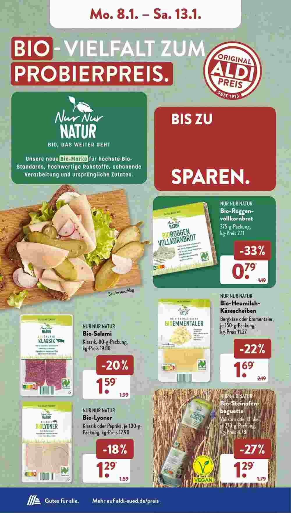 Aldi Süd Prospekt (ab 08.01.2024) zum Blättern - Seite 8