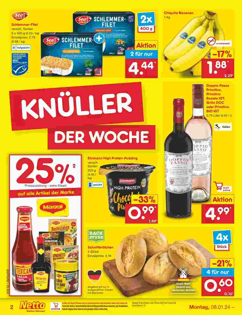 Netto Marken-Discount Prospekt (ab 08.01.2024) Zum Blättern | Prospekt ...