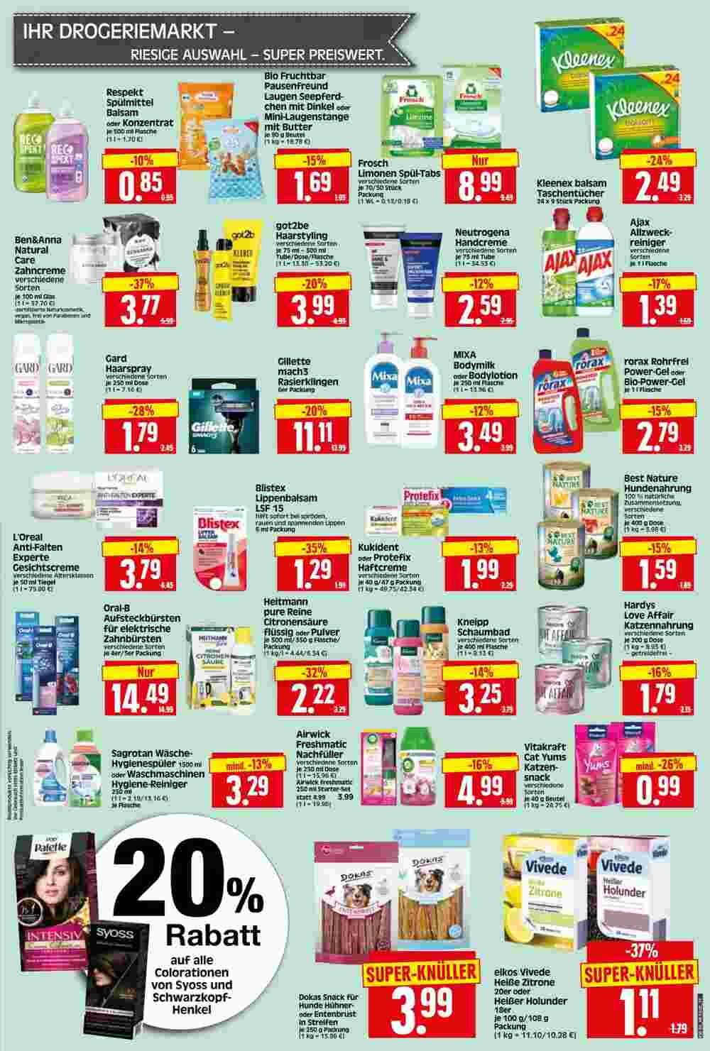 Edeka Herkules Prospekt (ab 08.01.2024) zum Blättern - Seite 21