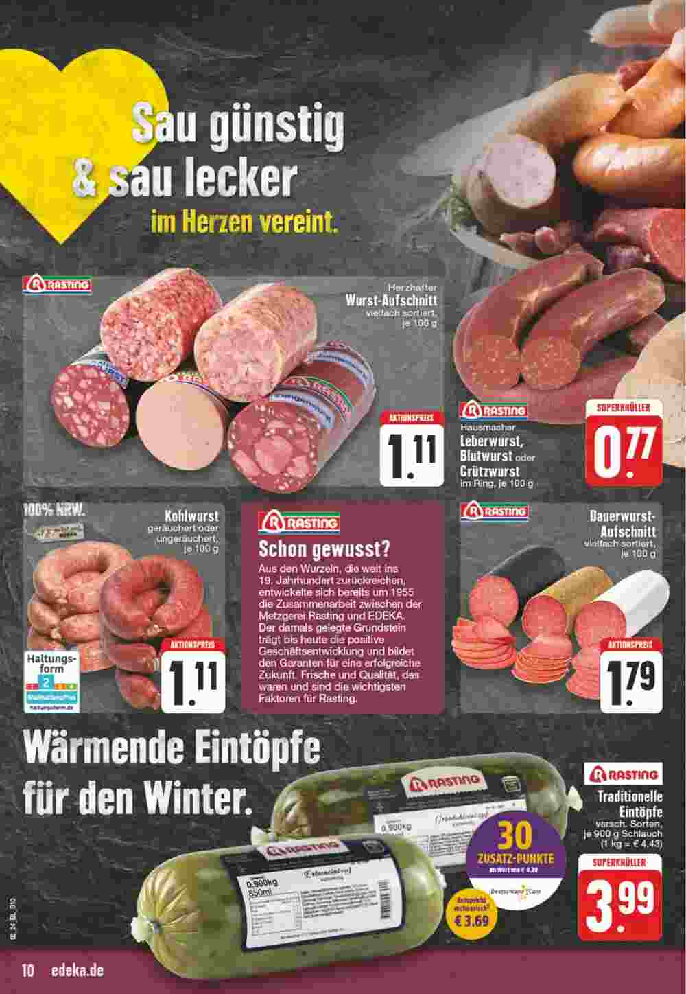 EDEKA Hövener Prospekt (ab 08.01.2024) zum Blättern - Seite 10