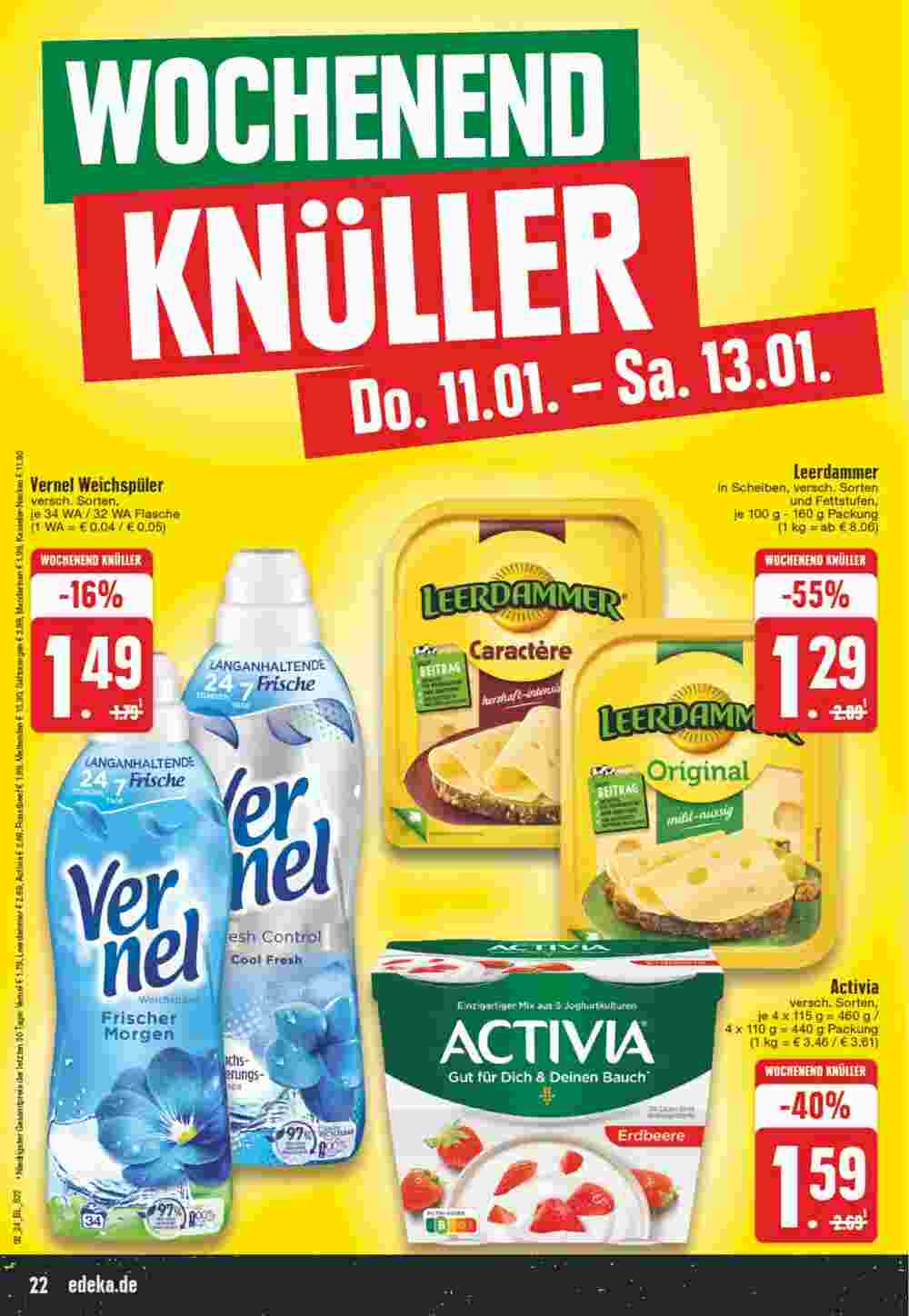 EDEKA Hövener Prospekt (ab 08.01.2024) zum Blättern - Seite 22