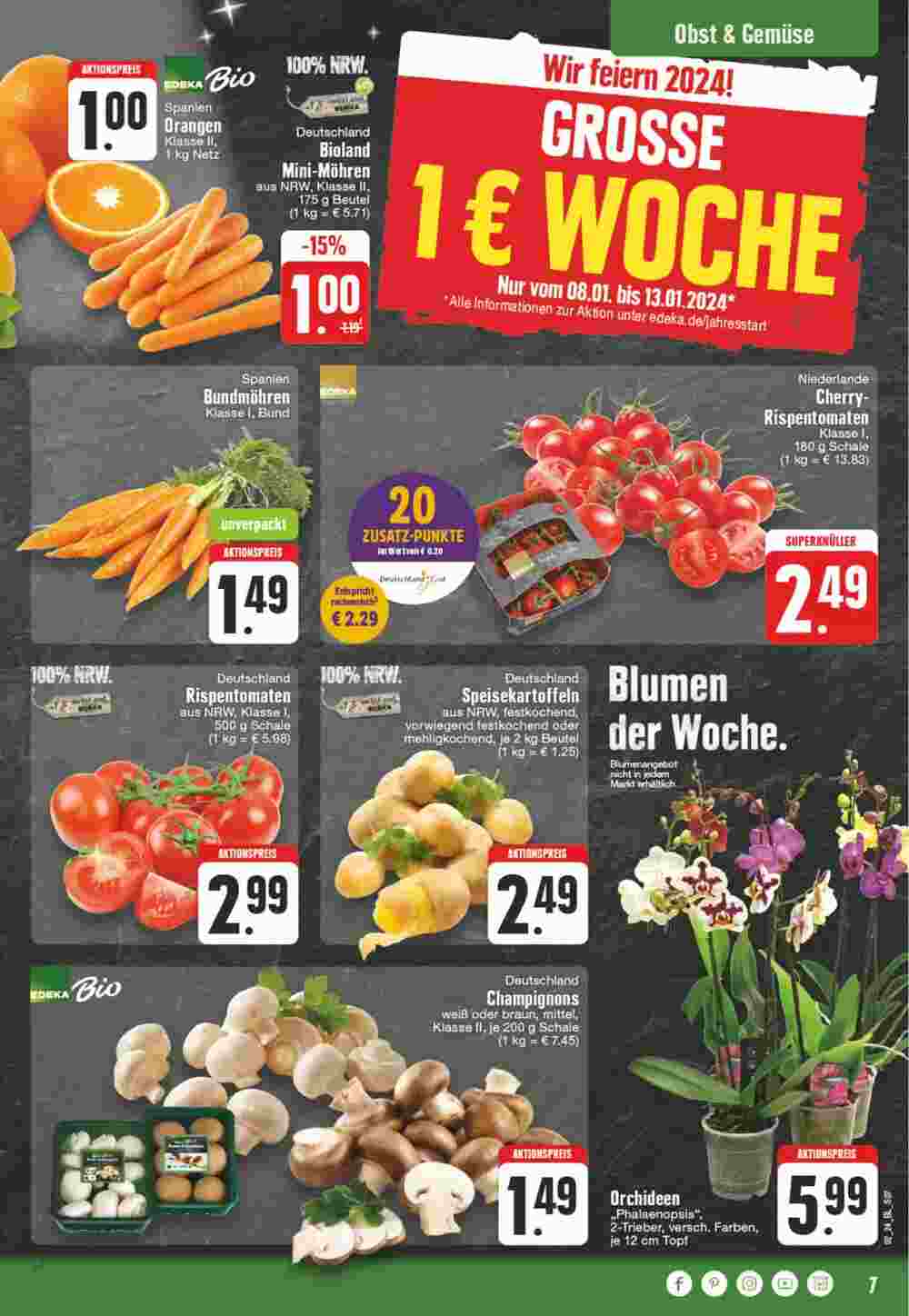 EDEKA Hövener Prospekt (ab 08.01.2024) zum Blättern - Seite 7