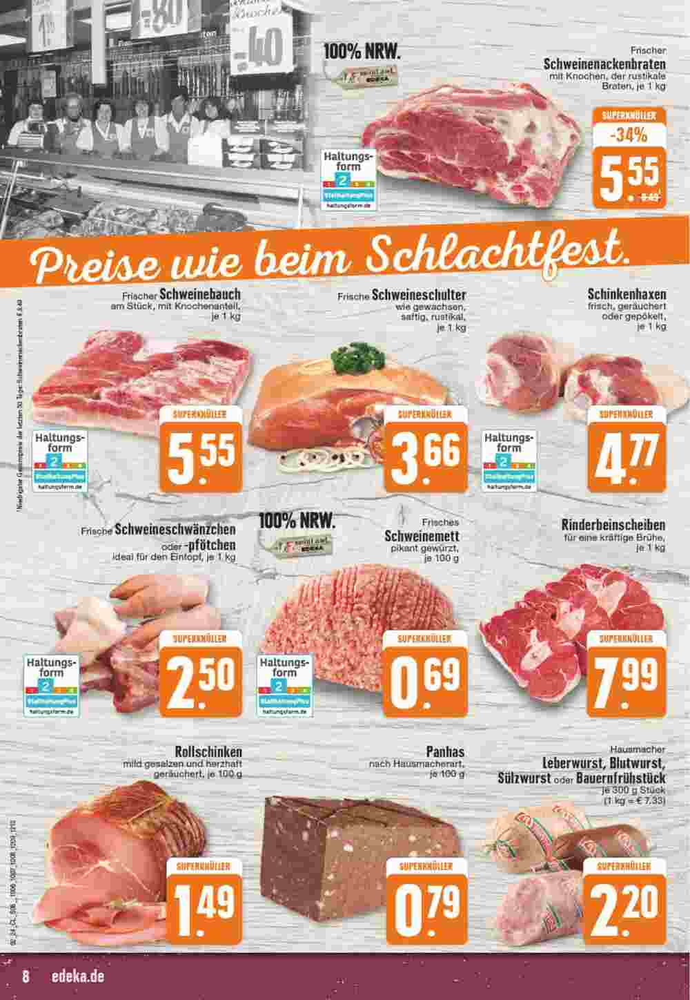 Edeka Honsel Prospekt (ab 08.01.2024) zum Blättern - Seite 8