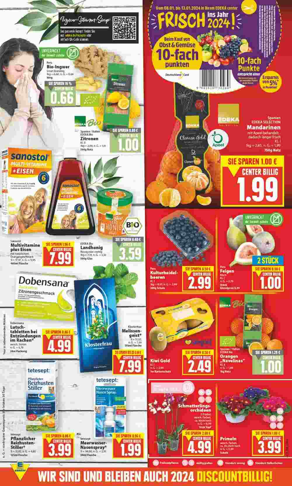 Edeka Center Prospekt (ab 08.01.2024) zum Blättern - Seite 4