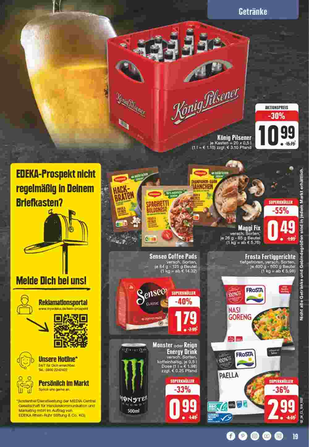 EDEKA Jung Prospekt (ab 08.01.2024) zum Blättern - Seite 19