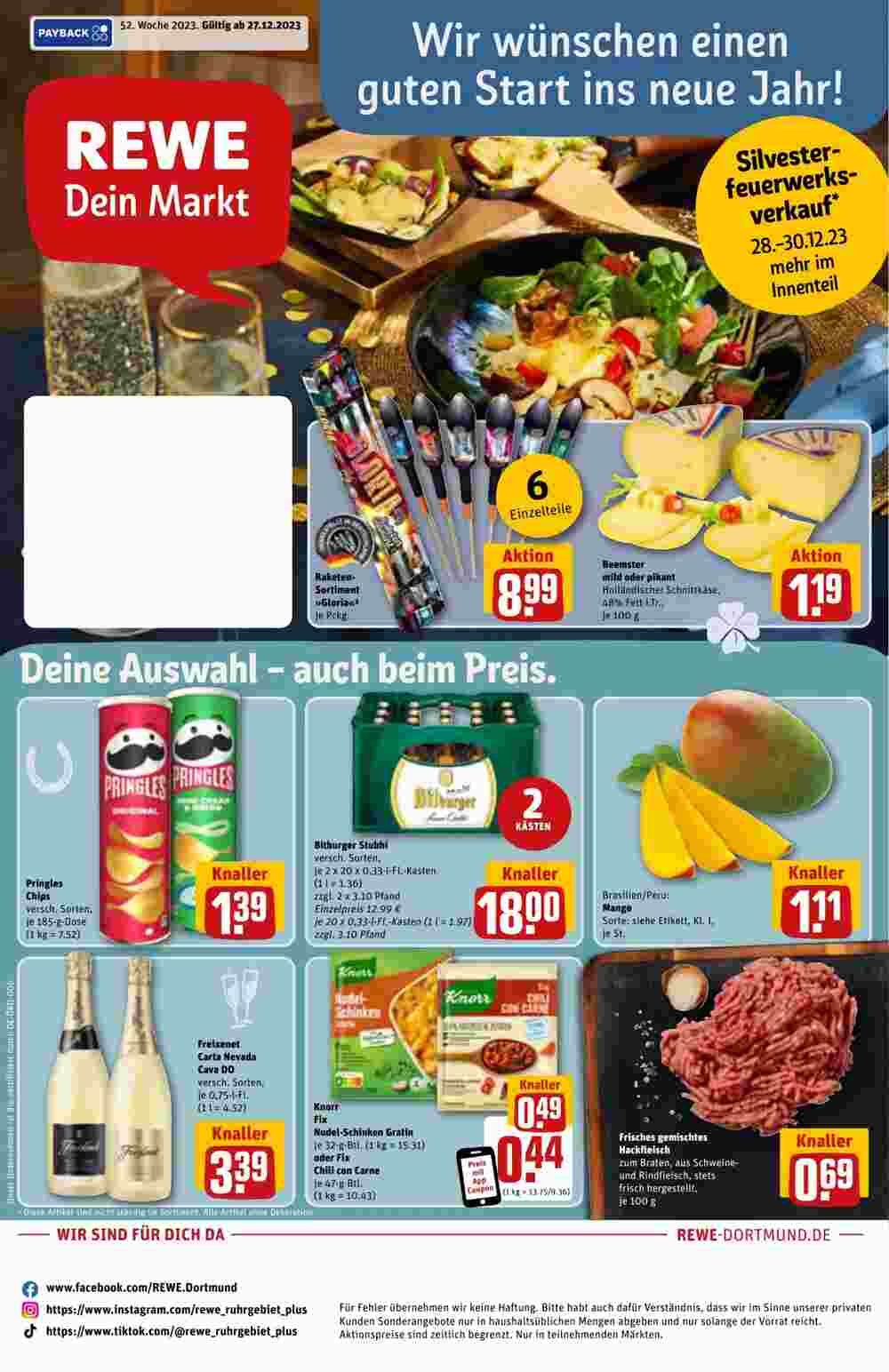 REWE Center Prospekt (ab 08.01.2024) zum Blättern - Seite 1