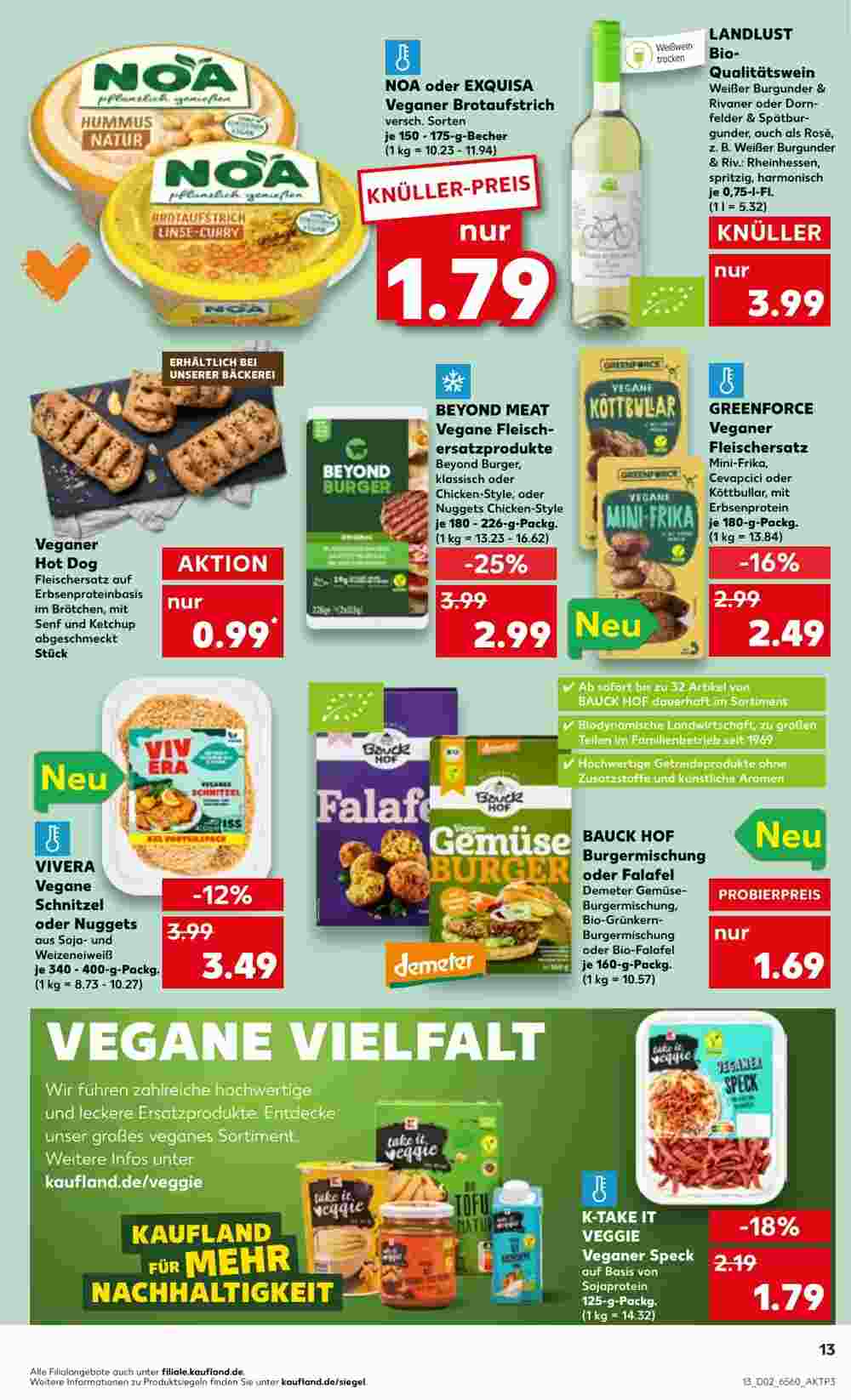 Kaufland Prospekt (ab 11.01.2024) zum Blättern - Seite 13