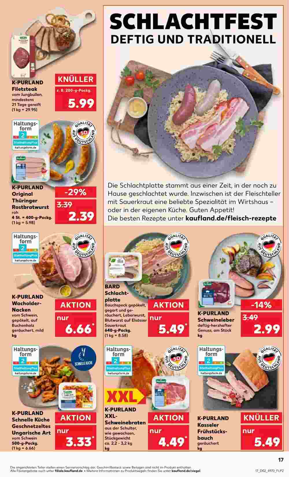 Kaufland Prospekt (ab 11.01.2024) zum Blättern - Seite 17