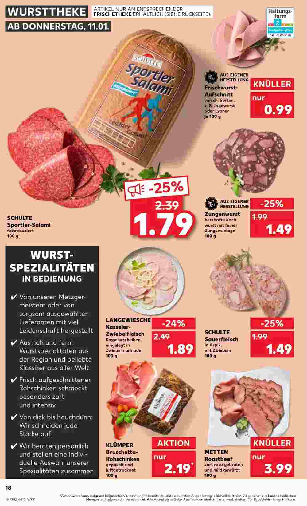 Kaufland Prospekt (ab 11.01.2024) zum Blättern - Seite 18