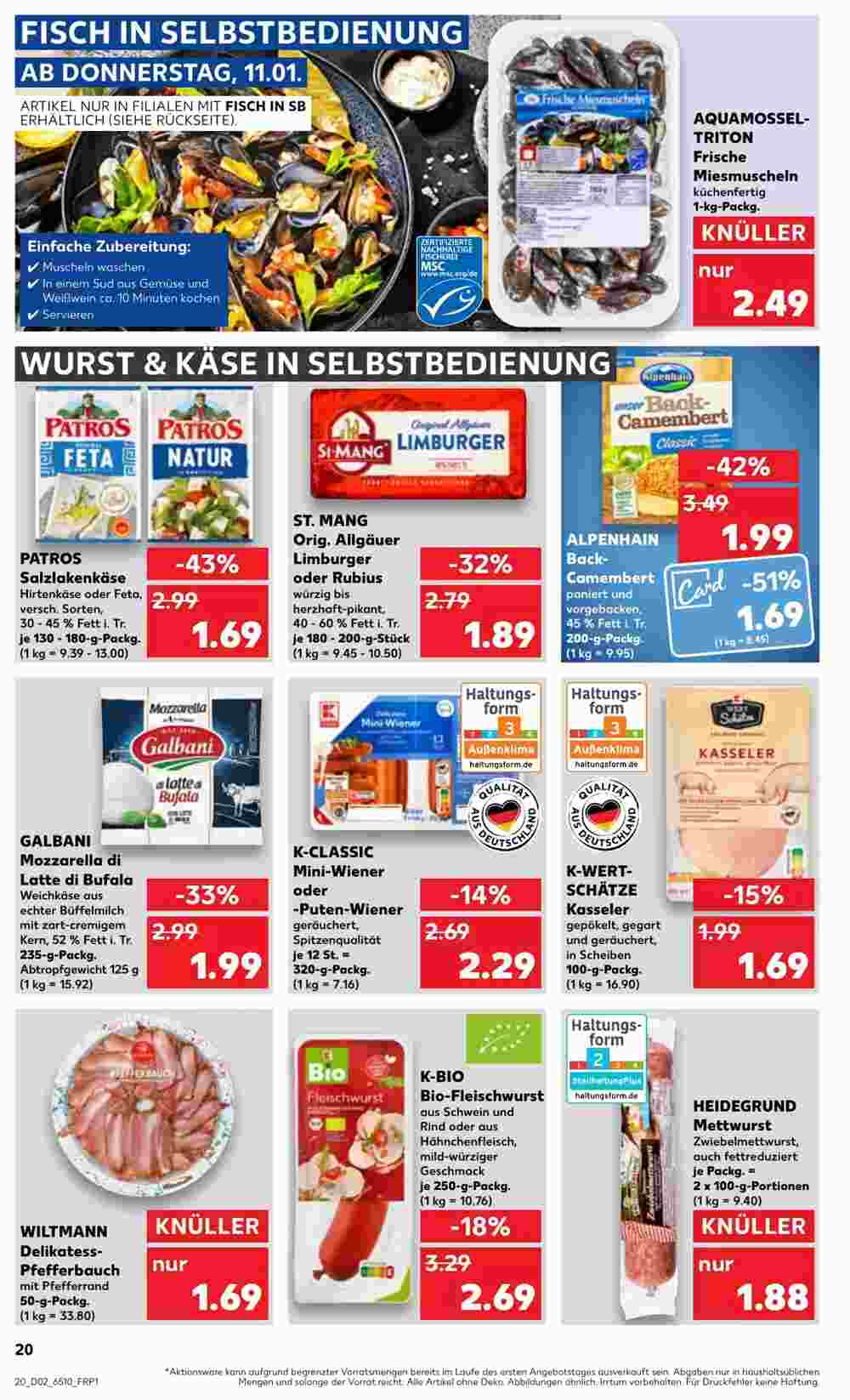 Kaufland Prospekt (ab 11.01.2024) zum Blättern - Seite 20