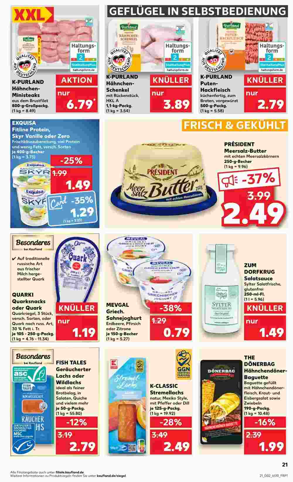 Kaufland Prospekt (ab 11.01.2024) zum Blättern - Seite 21