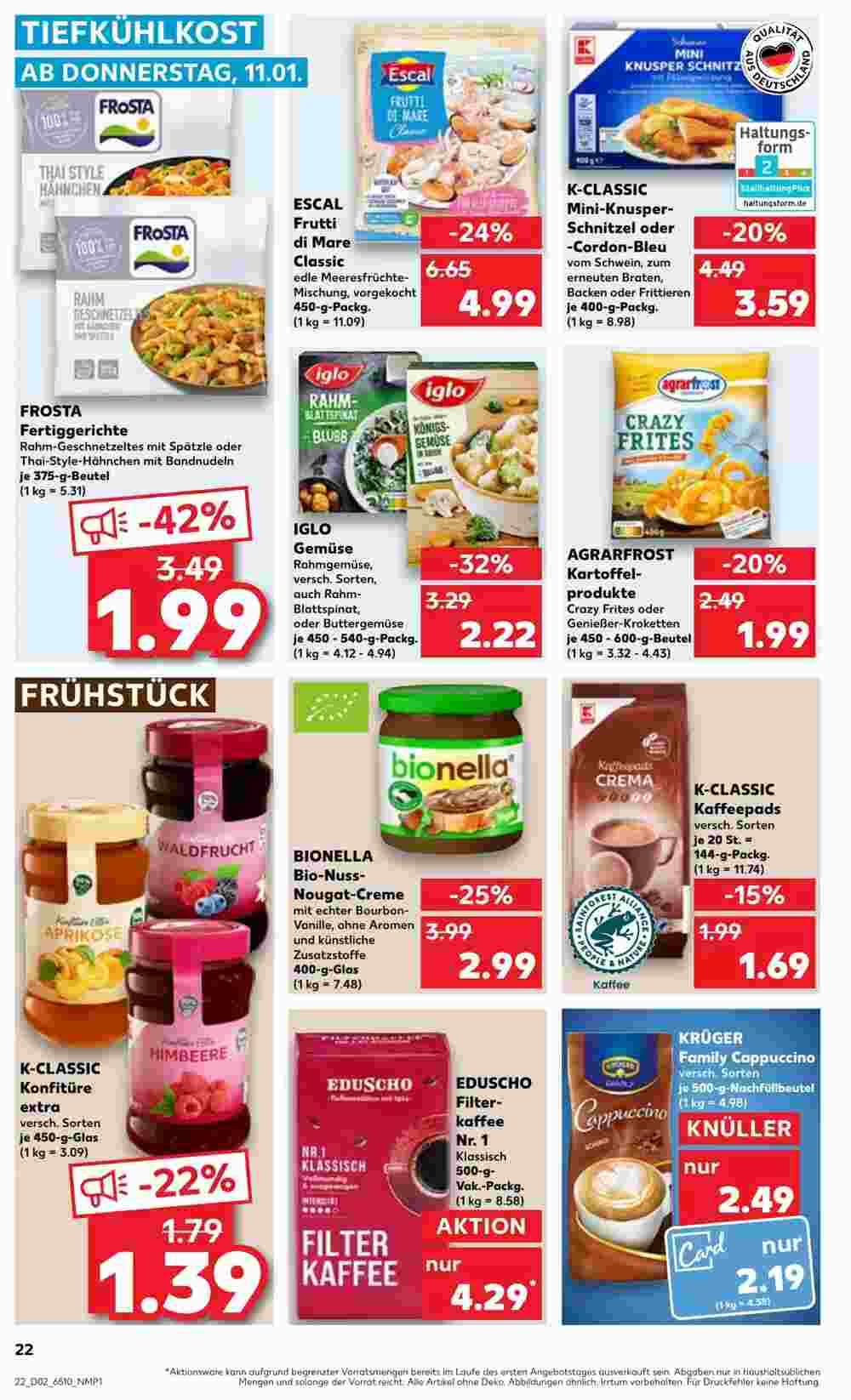 Kaufland Prospekt (ab 11.01.2024) zum Blättern - Seite 22