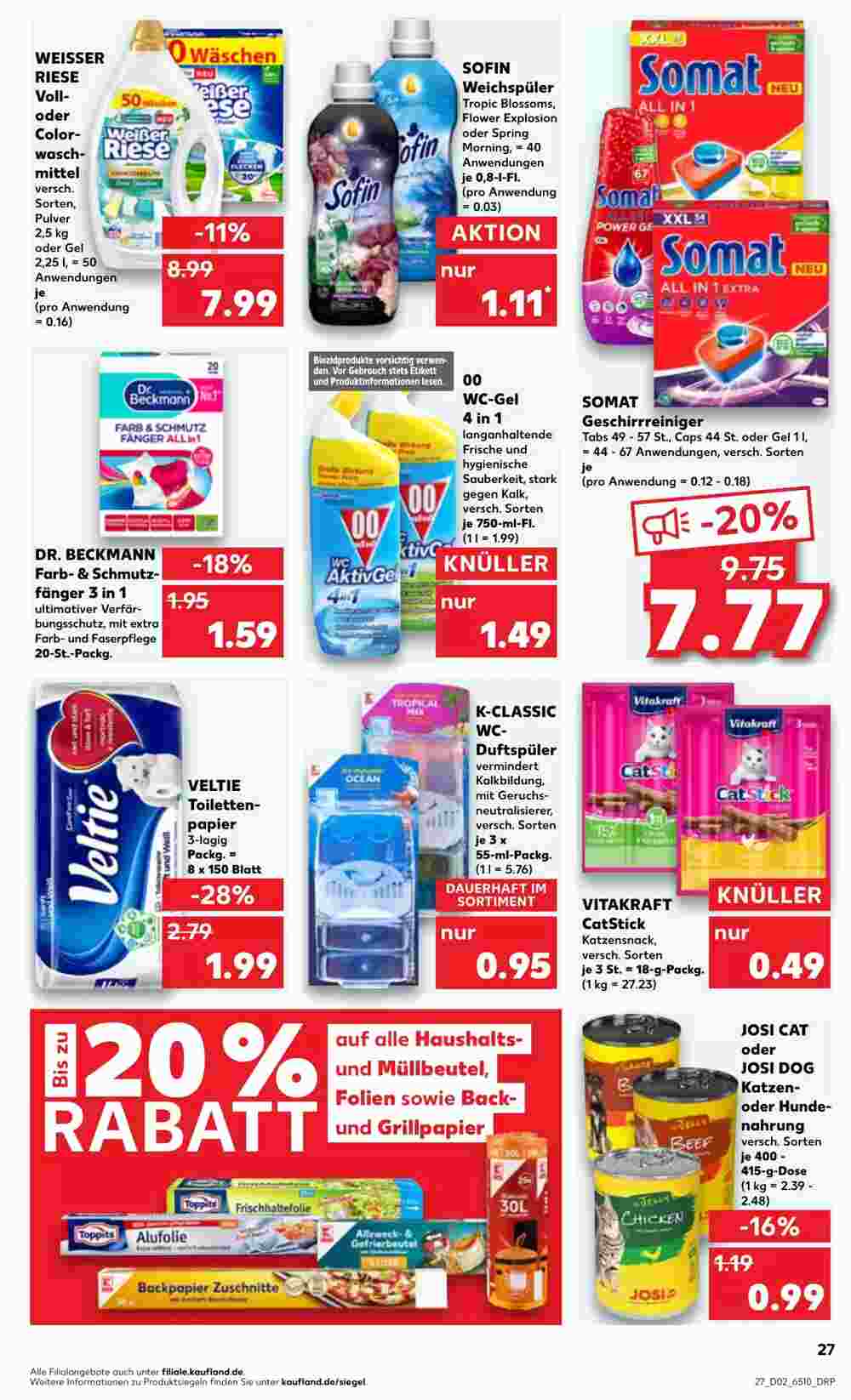 Kaufland Prospekt (ab 11.01.2024) zum Blättern - Seite 27