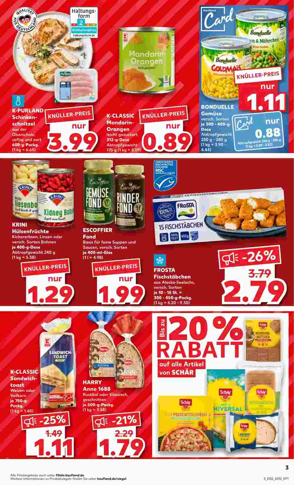 Kaufland Prospekt (ab 11.01.2024) zum Blättern - Seite 3