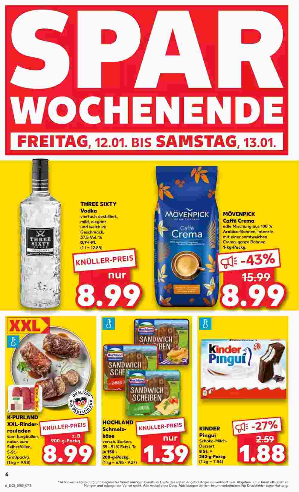 Kaufland Prospekt (ab 11.01.2024) zum Blättern - Seite 6