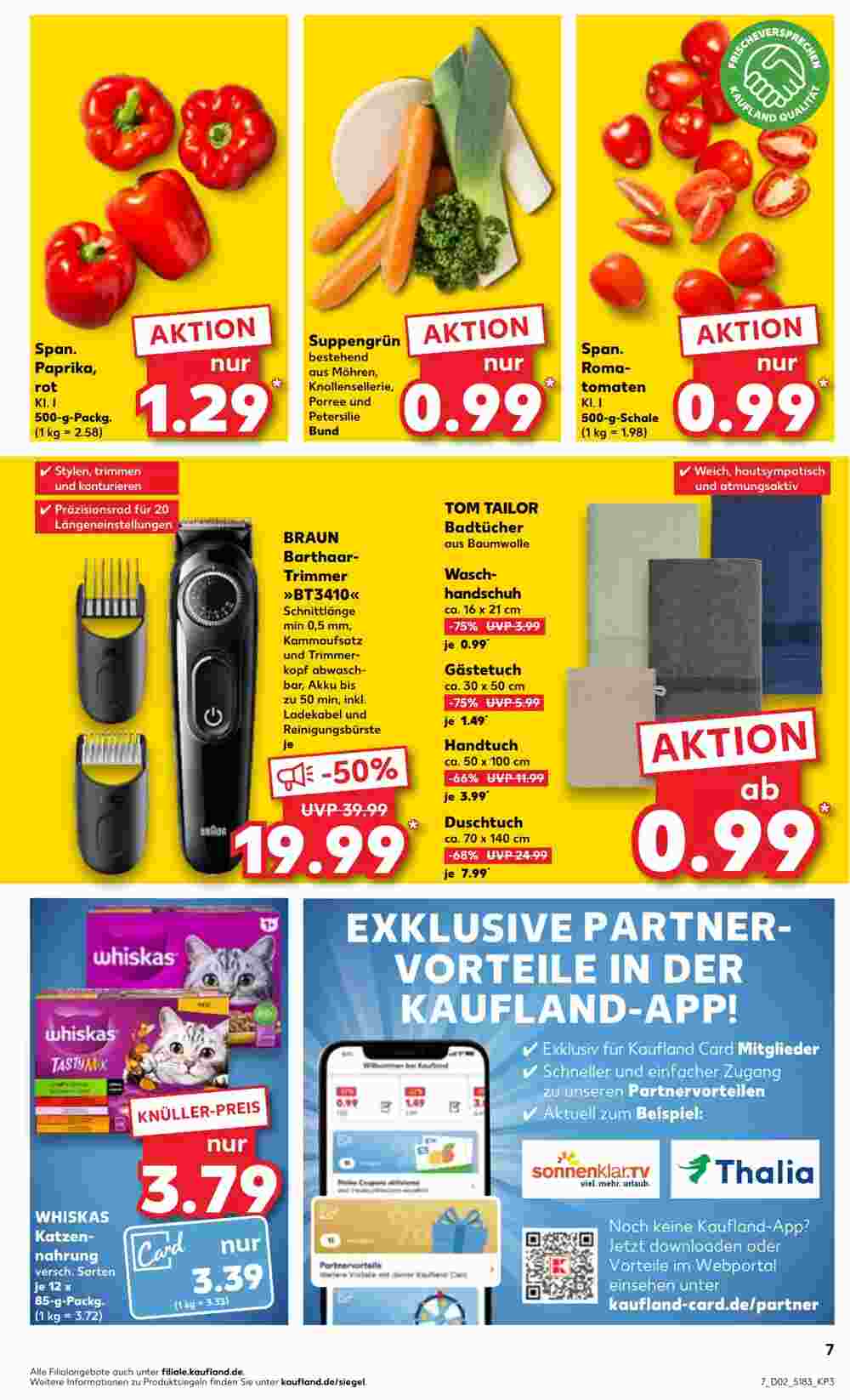 Kaufland Prospekt (ab 11.01.2024) zum Blättern - Seite 7