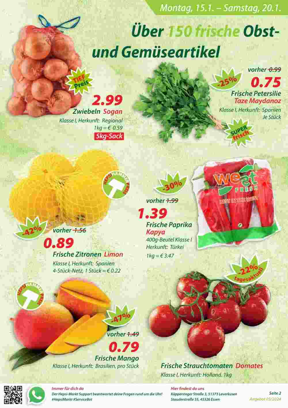 Hepsi-Markt Prospekt (ab 14.01.2024) zum Blättern - Seite 2