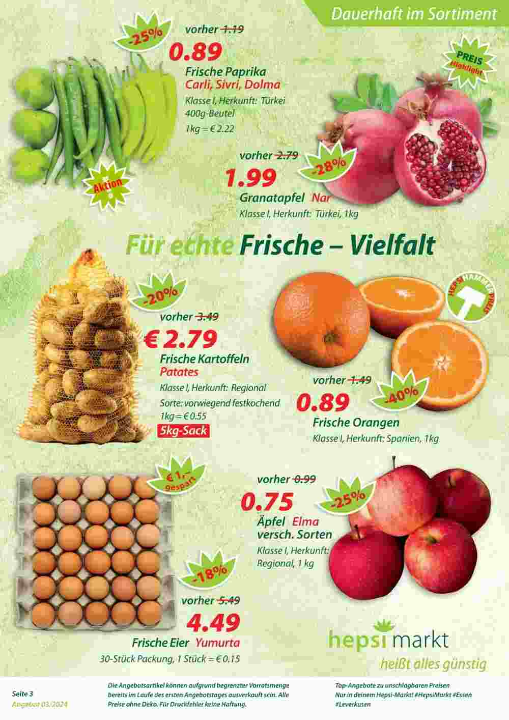 Hepsi-Markt Prospekt (ab 14.01.2024) zum Blättern - Seite 3