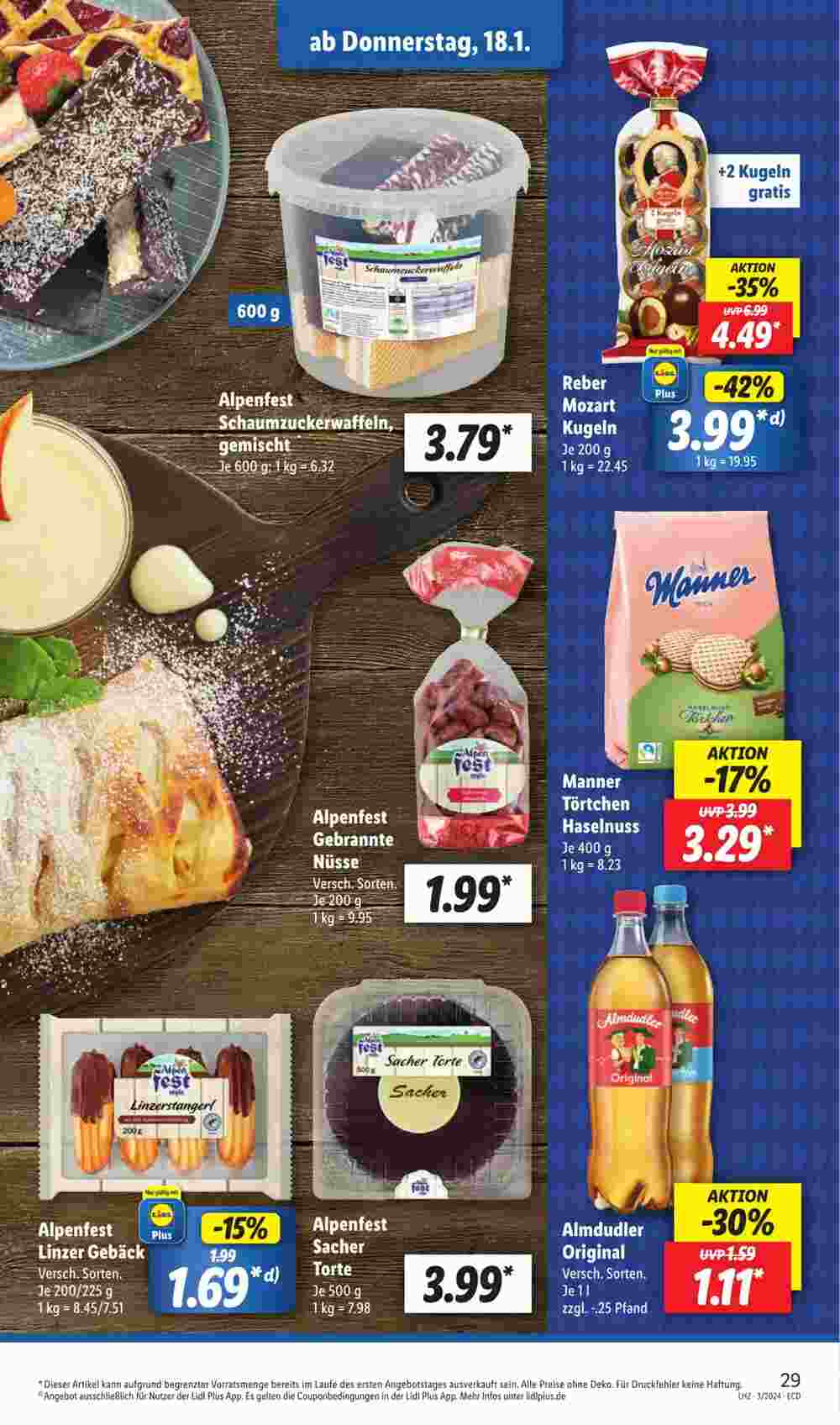 Lidl Prospekt (ab 15.01.2024) zum Blättern - Seite 33