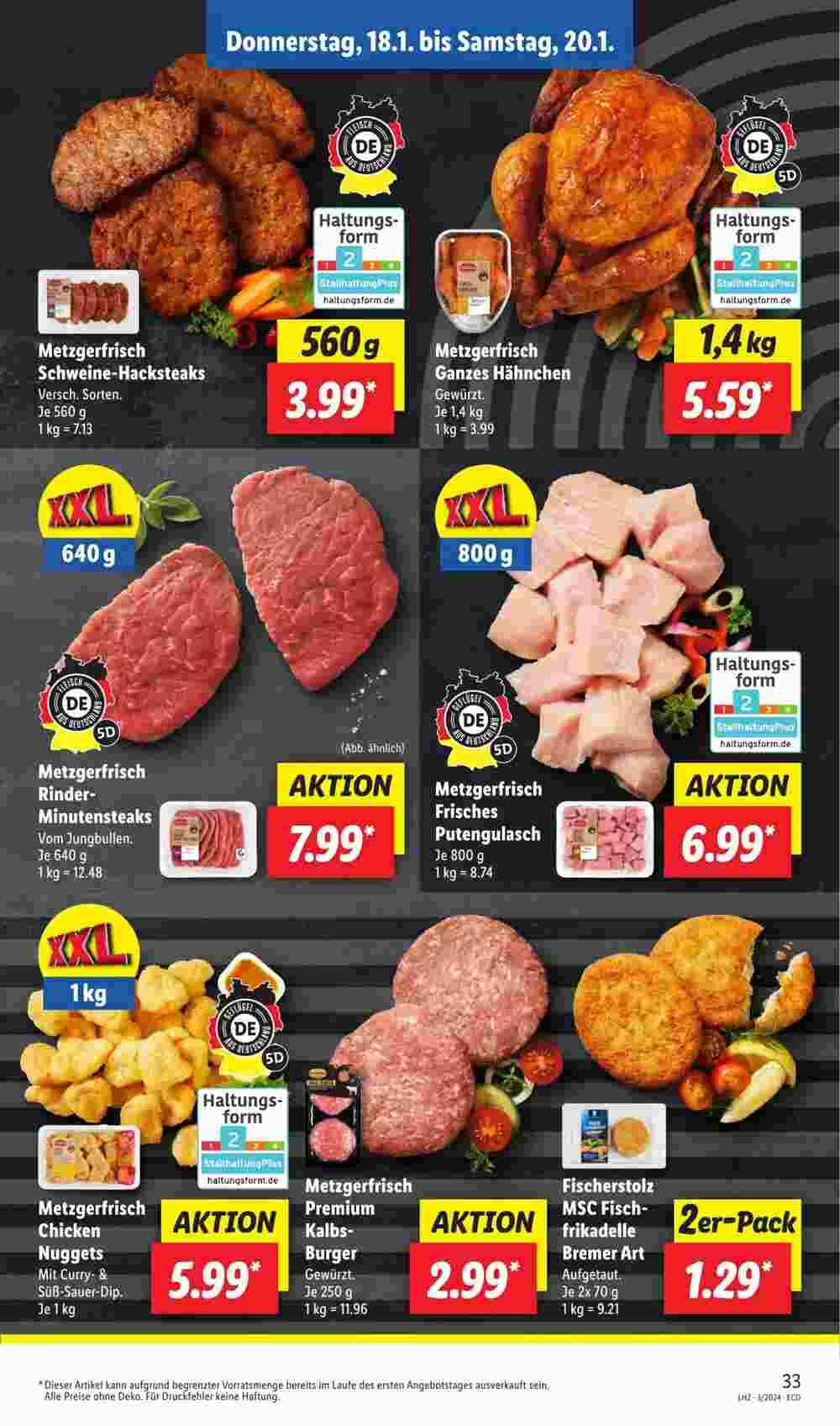 Lidl Prospekt (ab 15.01.2024) zum Blättern - Seite 39