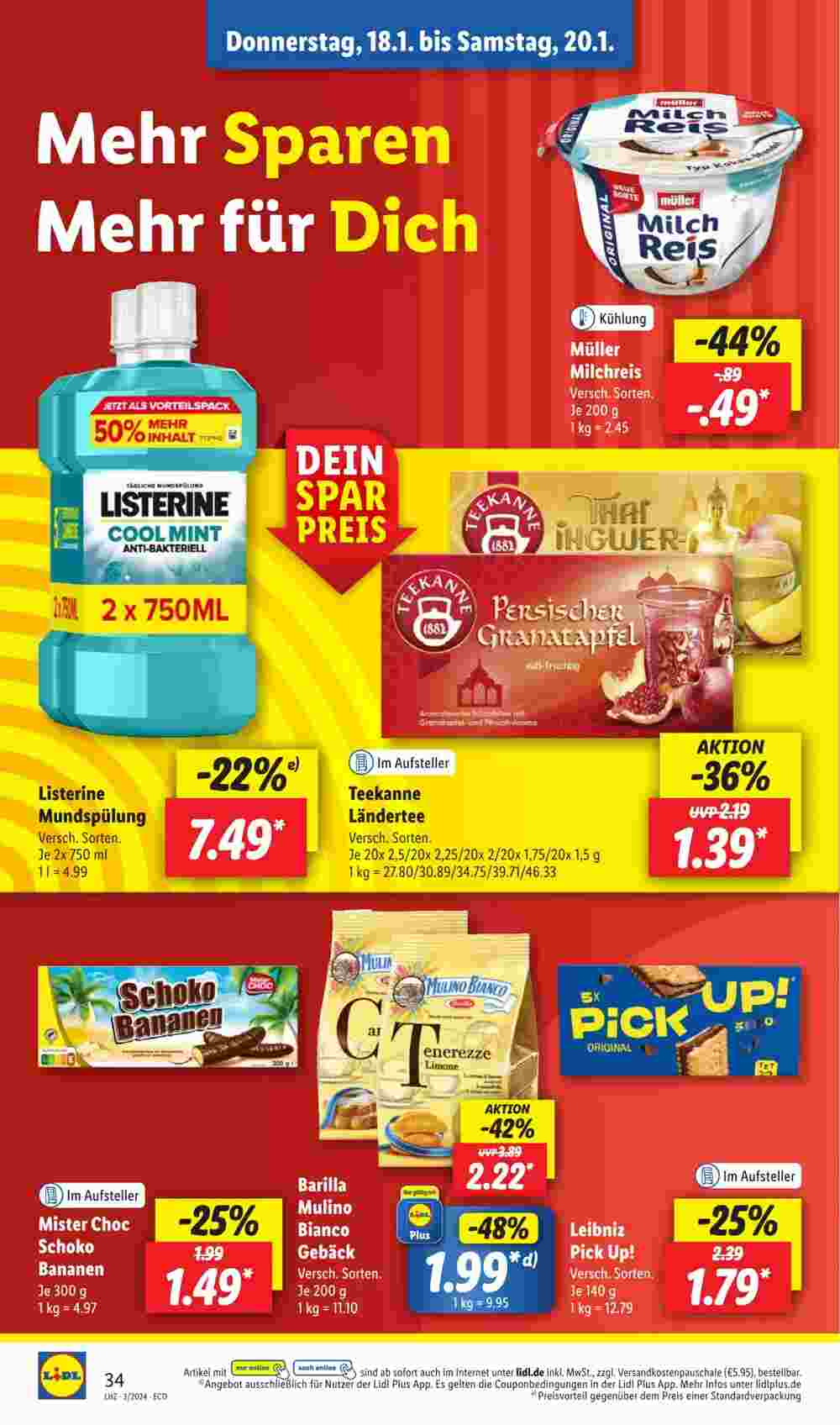 Lidl Prospekt (ab 15.01.2024) zum Blättern - Seite 40