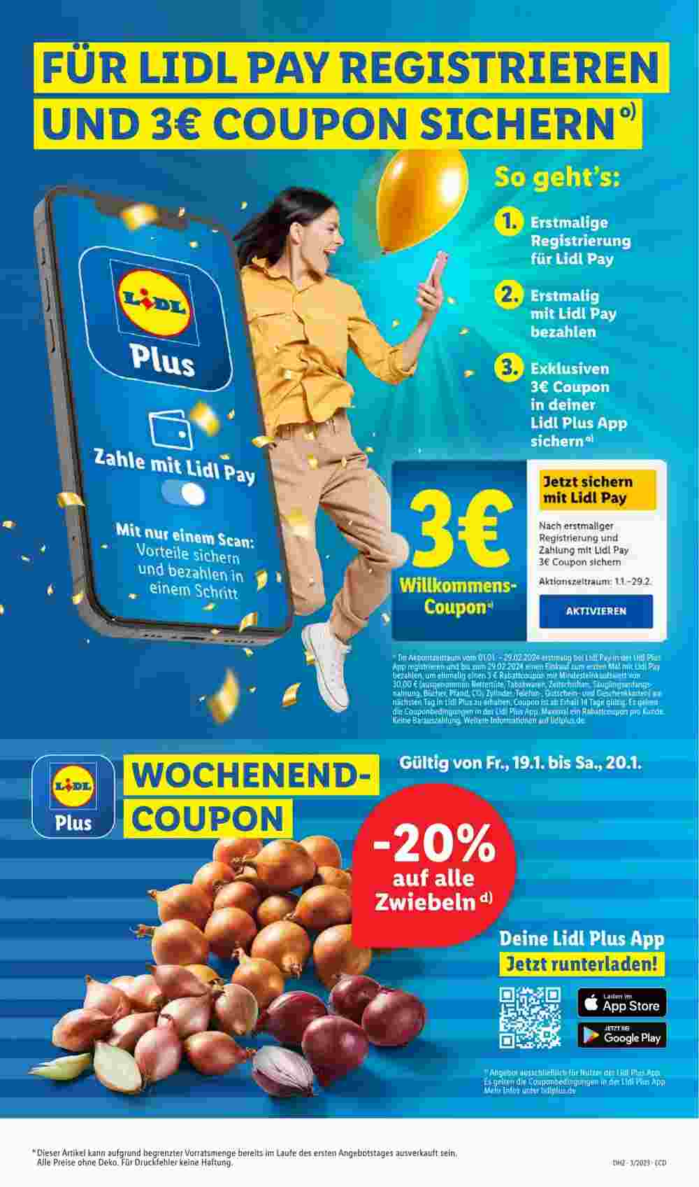 Lidl Prospekt (ab 15.01.2024) zum Blättern - Seite 7