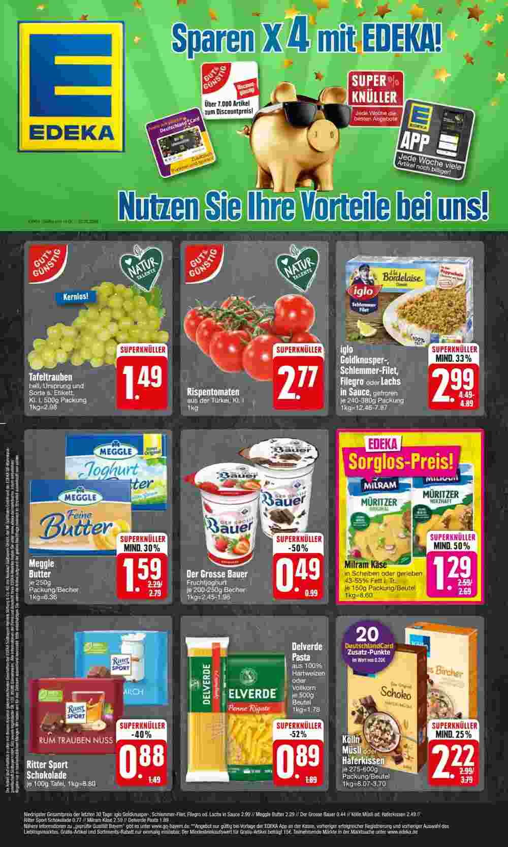 Edeka Scherer Prospekt (ab 15.01.2024) zum Blättern - Seite 1