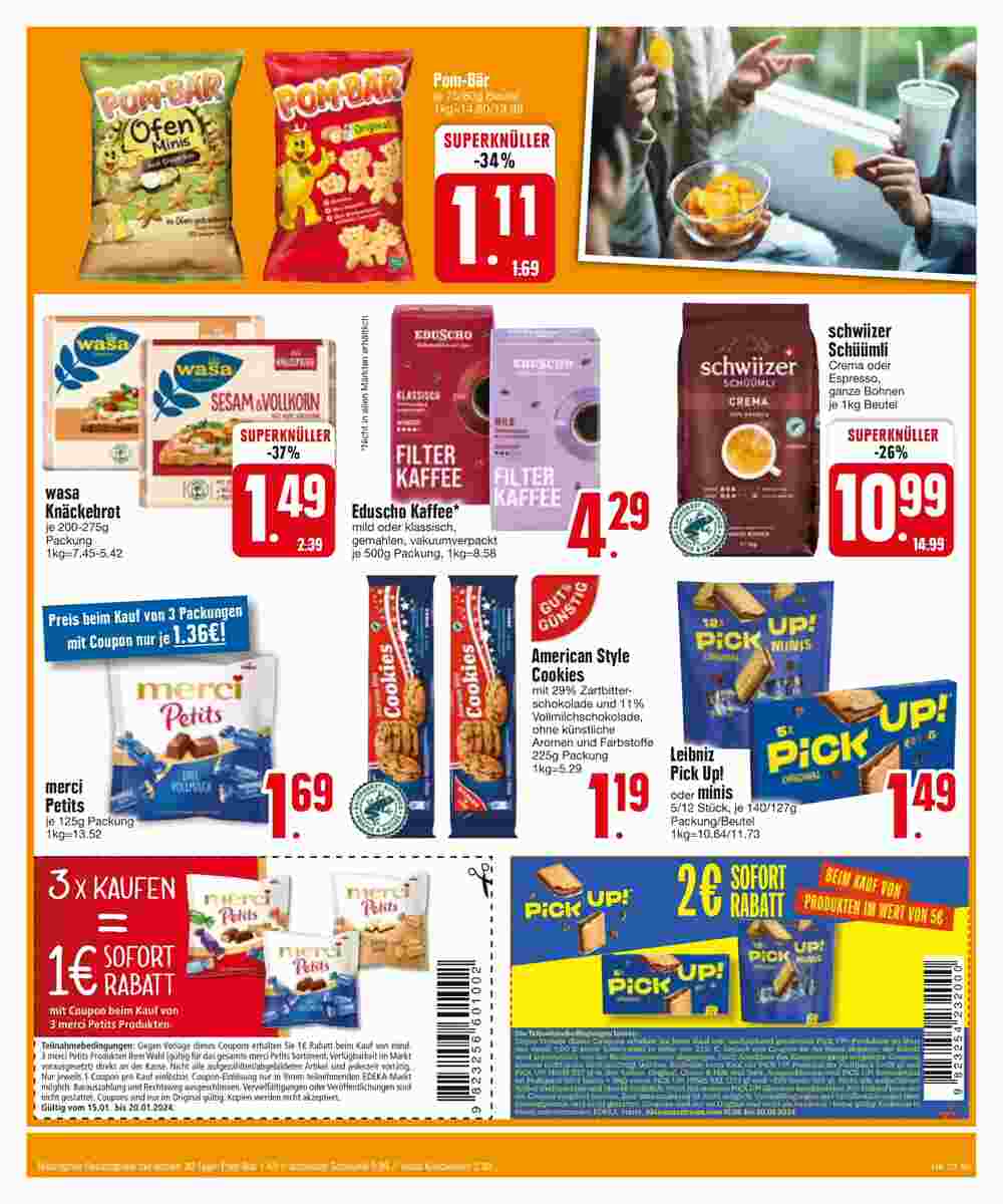 Edeka Scherer Prospekt (ab 15.01.2024) zum Blättern - Seite 11