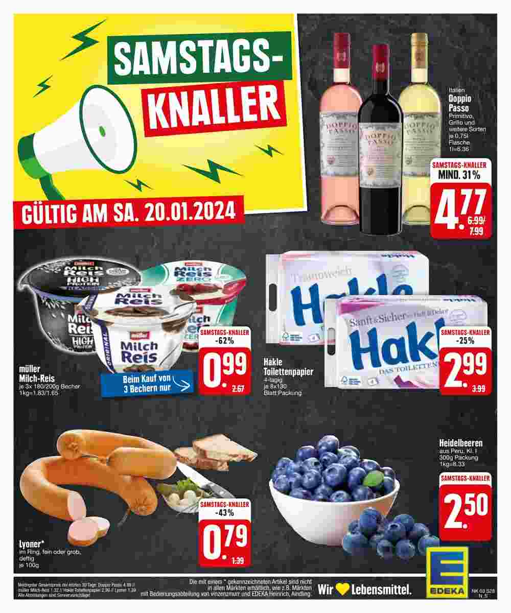 Edeka Scherer Prospekt (ab 15.01.2024) zum Blättern - Seite 30