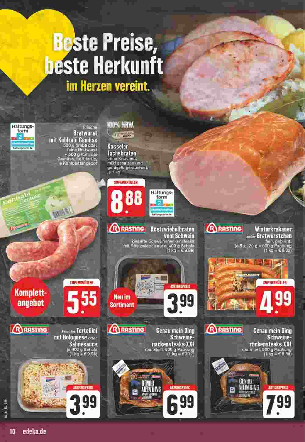 EDEKA Jung Prospekt (ab 15.01.2024) zum Blättern - Seite 10