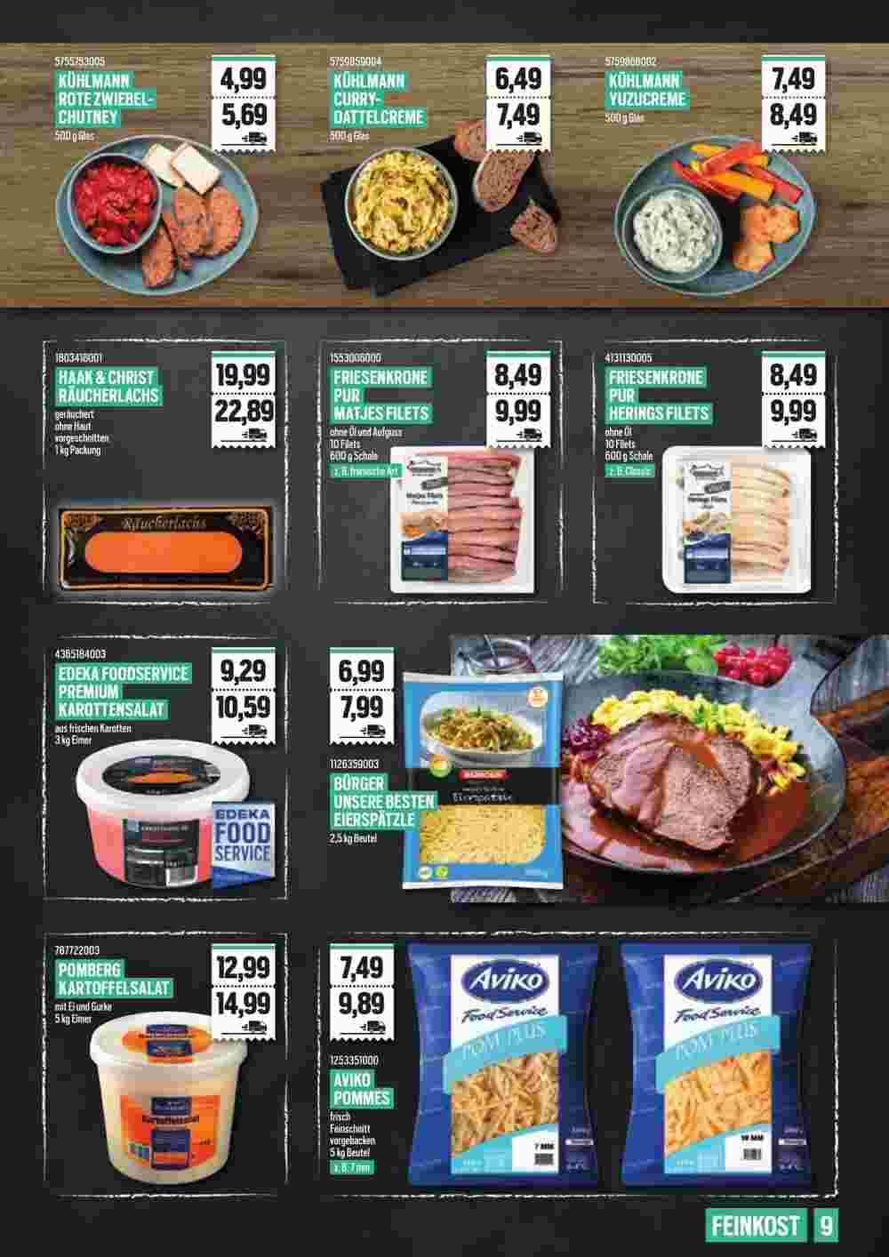 EDEKA Foodservice Prospekt (ab 15.01.2024) zum Blättern - Seite 9