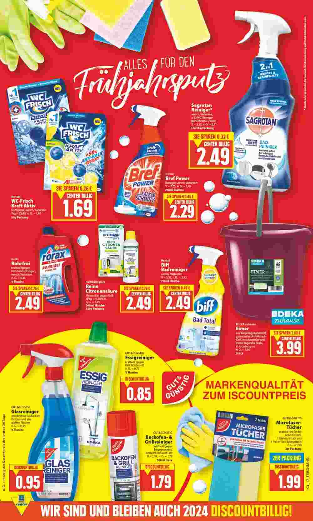 Edeka Center Prospekt (ab 15.01.2024) zum Blättern - Seite 17