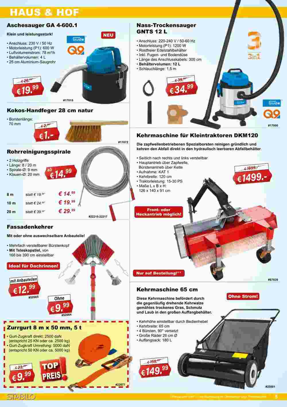 Stabilo Fachmarkt Prospekt (ab 17.01.2024) zum Blättern - Seite 5