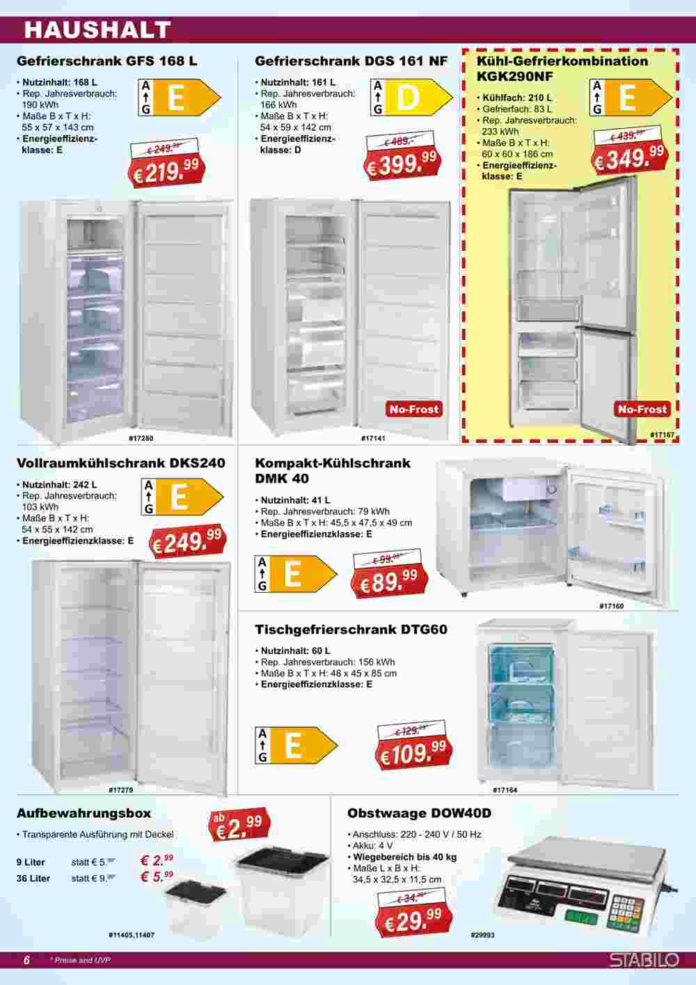 Stabilo Fachmarkt Prospekt (ab 17.01.2024) zum Blättern - Seite 6