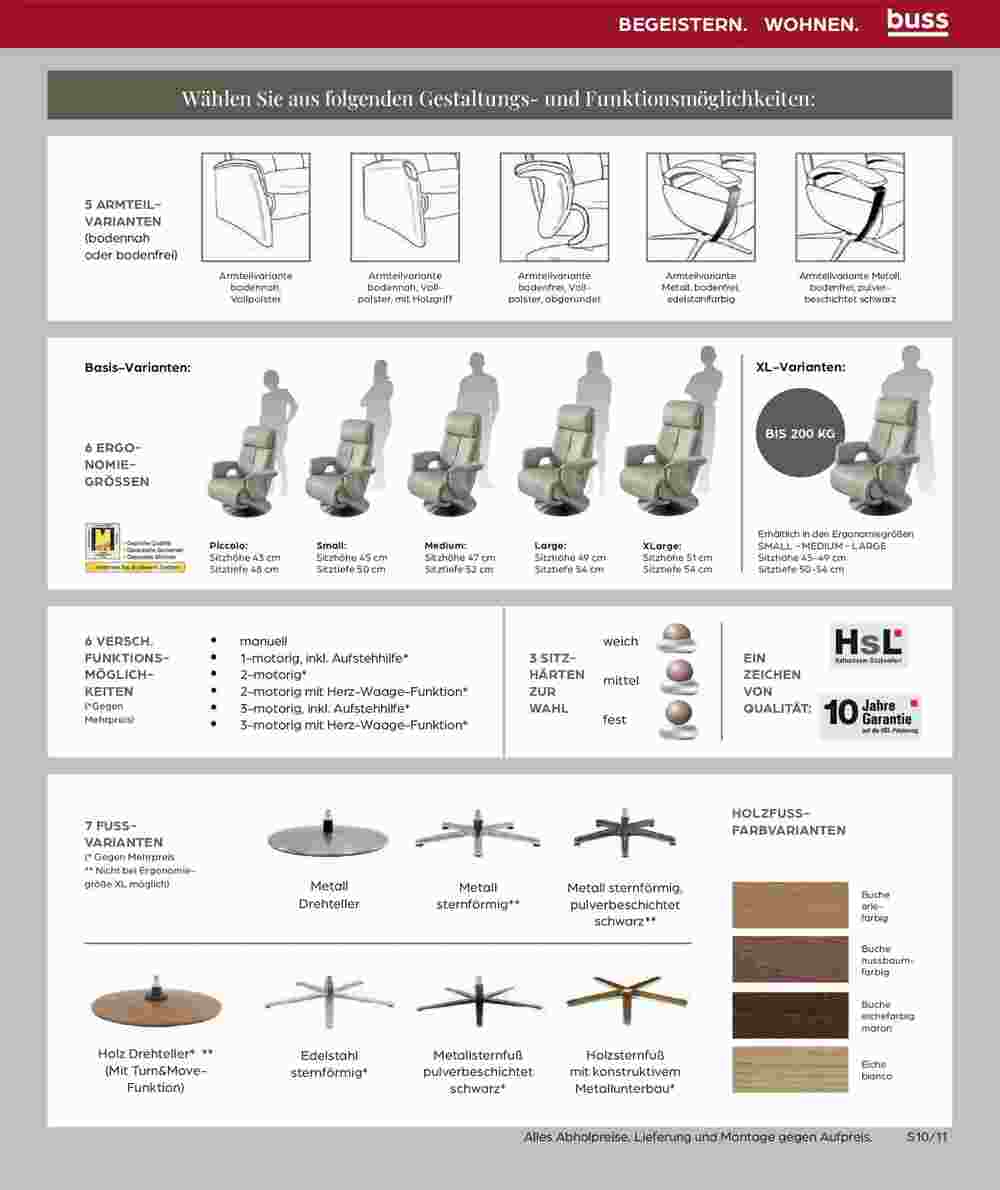 Möbel Buss Prospekt (ab 18.01.2024) zum Blättern - Seite 11