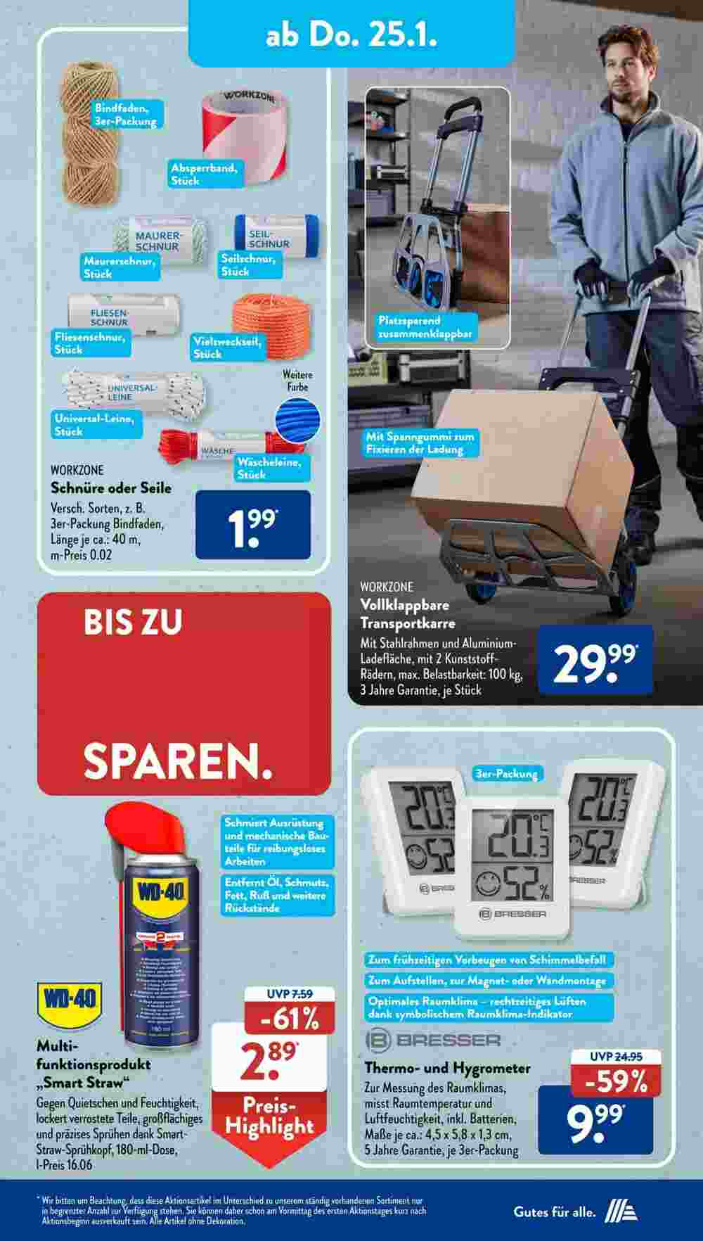 Aldi Süd Prospekt (ab 21.01.2024) zum Blättern - Seite 11